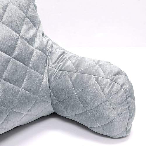 Miniatura 5 de Home Soft Things DO-IT-Yourself - Funda de almohada acolchada de terciopelo para lectura y relleno, respaldo para tumbona y reposabrazos para