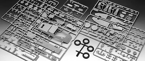 Miniatura 7 de Revell 03335 German Command Vehículo blindado Sd.Kfz.247 Ausf.B 135 Escala sin construirsin pintar Kit de modelo de plástico