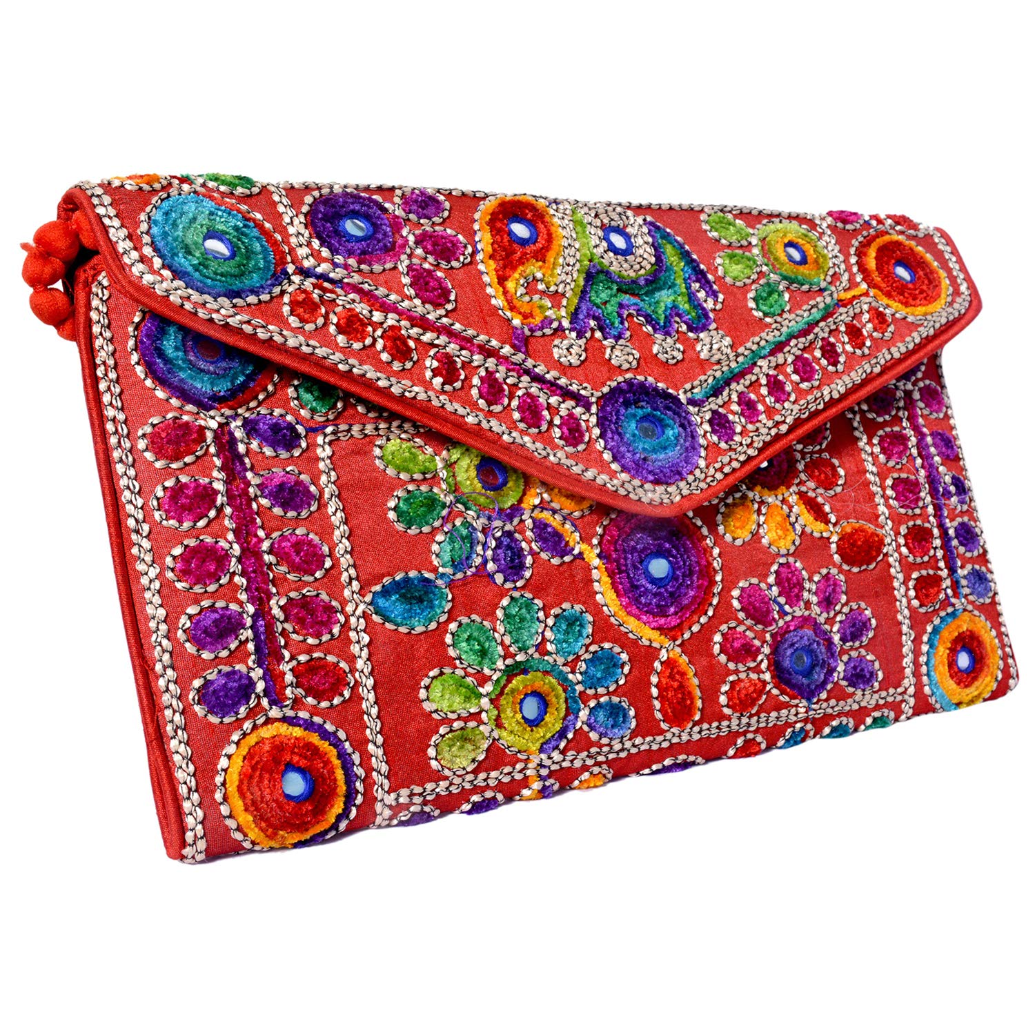Craft Trade Clutches for Women Rajasthani Embriodery Ethnic Purses, Wallet for Ladies Sling Bag for Girls - 16x30 Cms (B0B31XJ5WS) Amazon Price History, Amazon Price Tracker