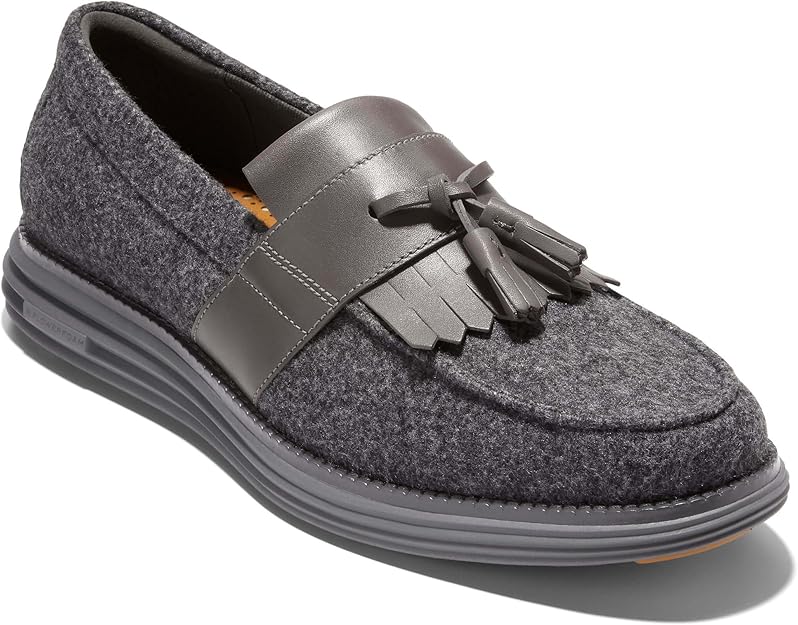 Amazon.com | Cole Haan Original Grand Kiltie Loafer Earthlite/Gray 