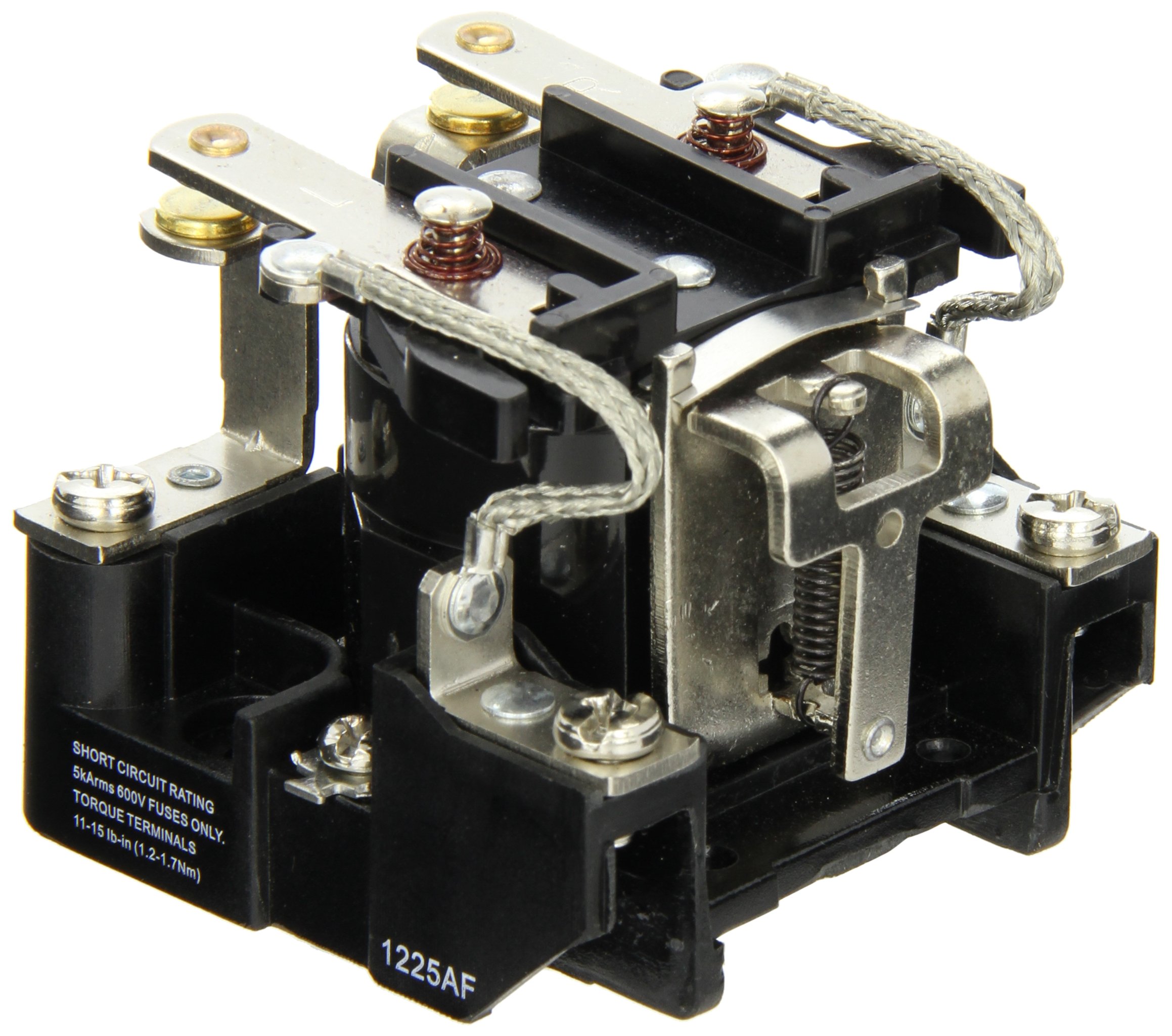 Basic Plug in Open Power Relay, DPST NO Contacts, 40A Contact Rating, 120VAC Coil Voltage