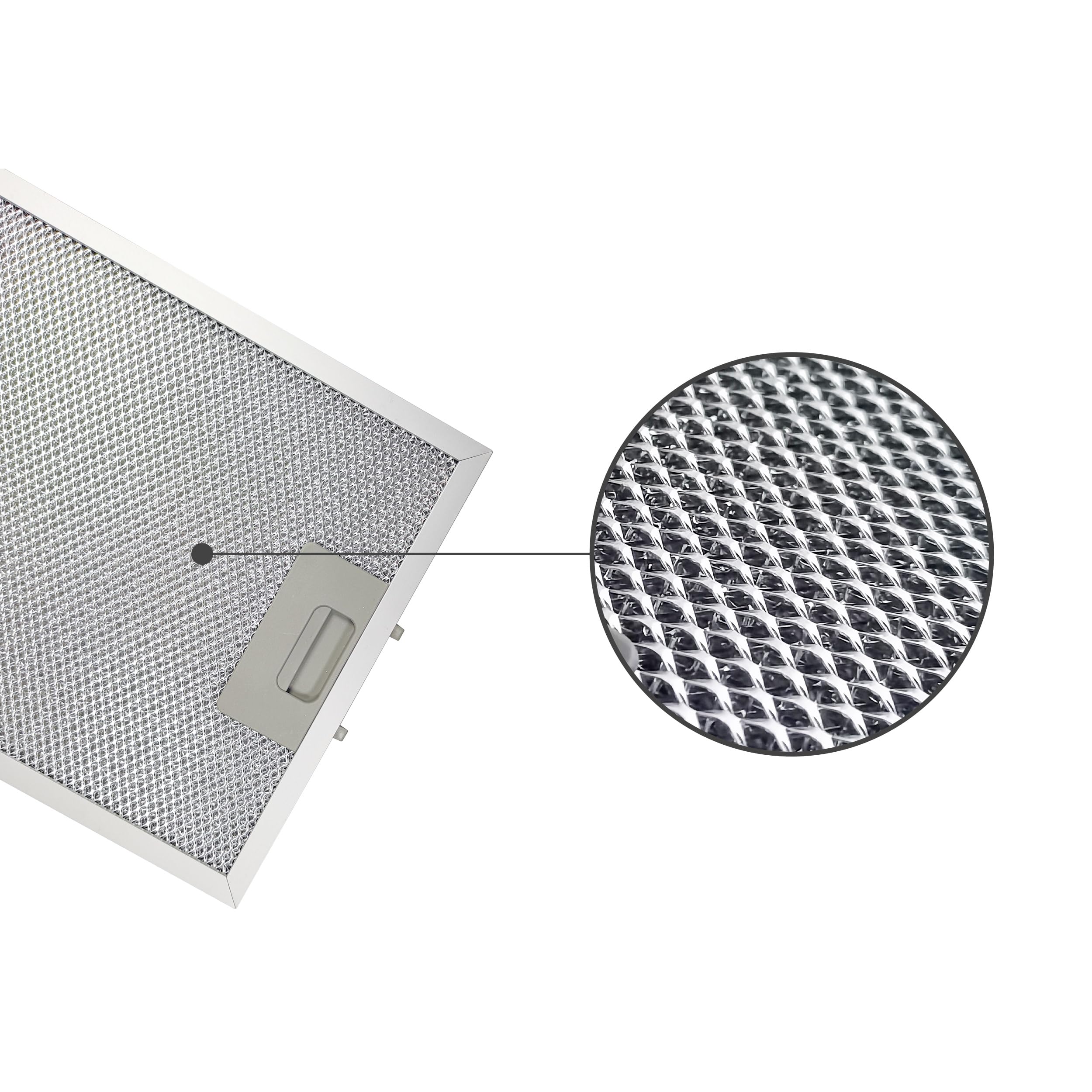 CIARRA CBCS6926A A+++ Einbau Dunstabzugshaube 60 cm 650 m³/h Abluft LED-Beleuchtung 3 Leistungsstufen mit Aktivkohlefilter