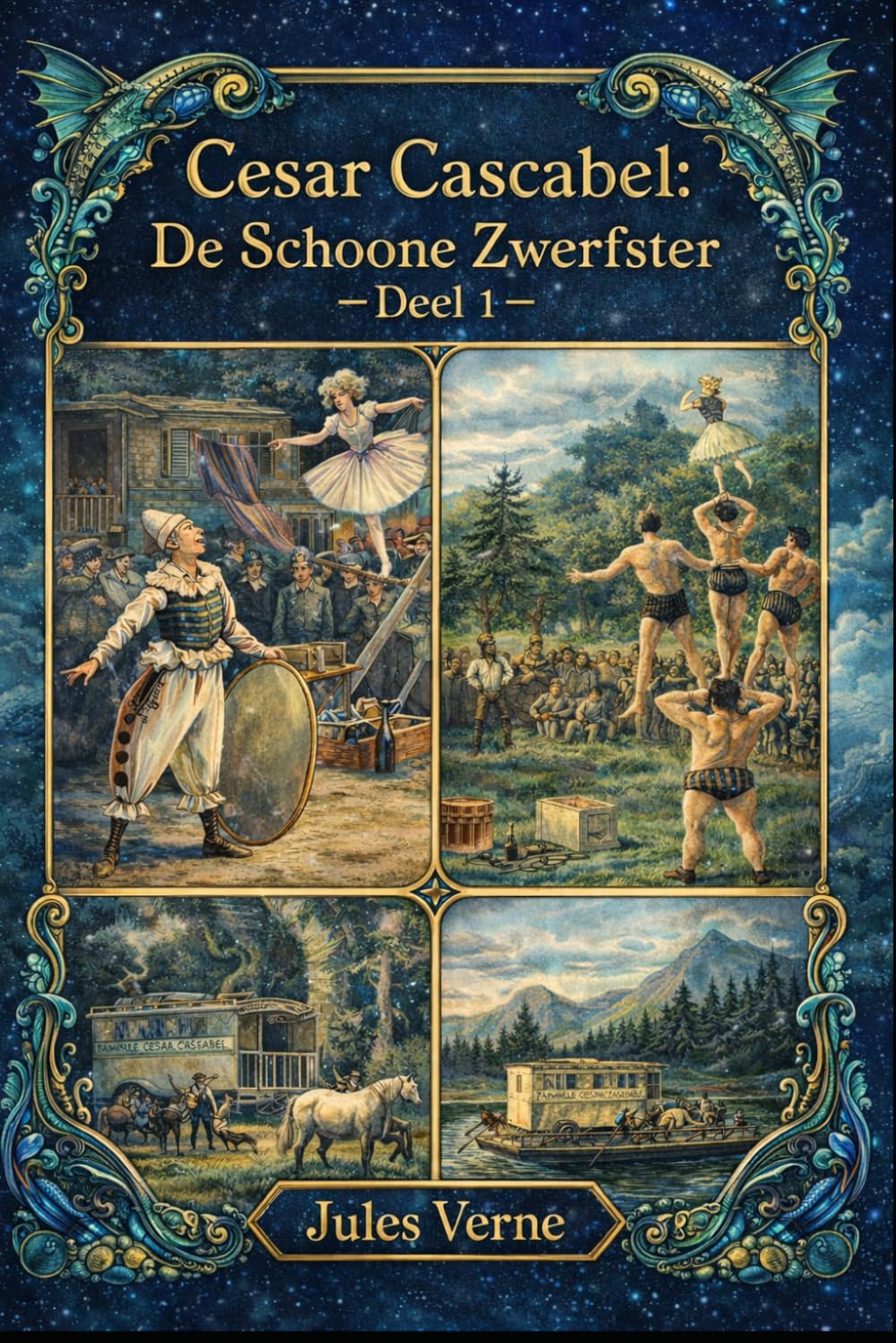 Cesar Cascabel: "De Schoone Zwerfster" - Deel 1: Een groots avontuur van een reizende familie over continenten, grenzen en het menselijk doorzettingsvermogen — zorgvuldig herzien en verfijnd