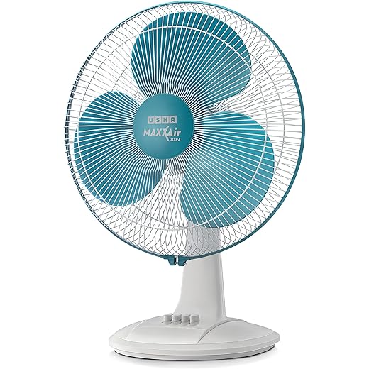 USHA Maxx Air Ultra Table Fan 400MM Sweep Size 1350RPM Aero