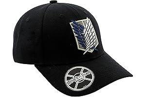 Attack on Titan anime manga streetwear scout symbol black polyester headdress