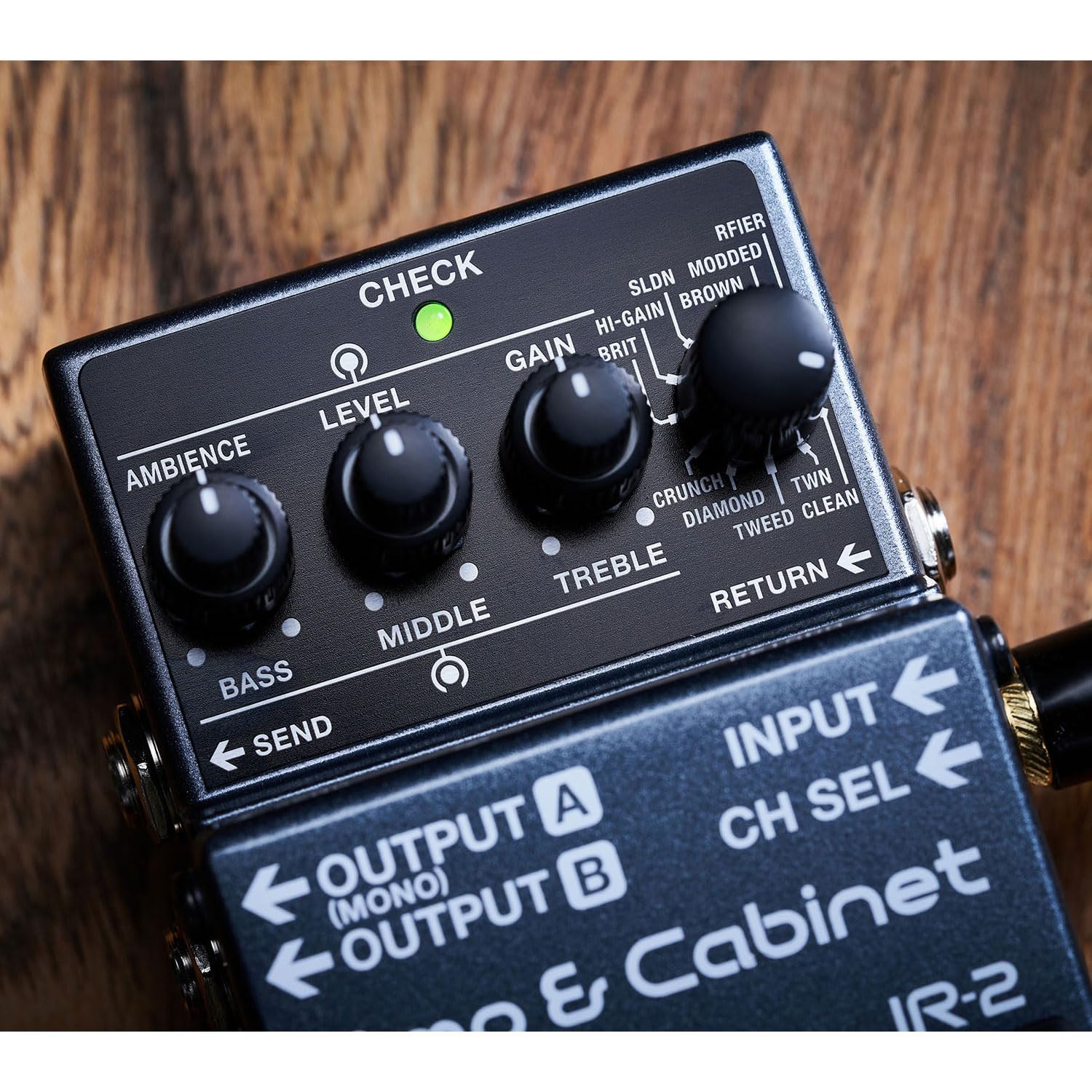 Boss IR-2 Amp & Cabinet Modeler i ładowarka IR z keepdrum 9 V zasilacz sieciowy