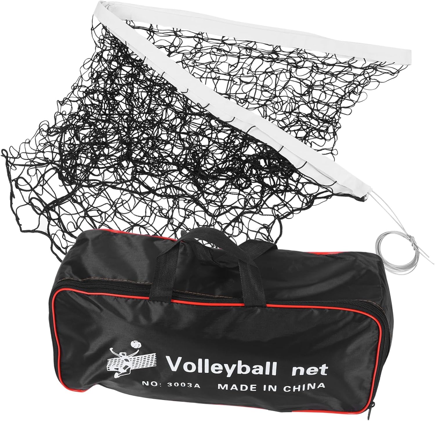 YARNOW Beach Volleyball Net Portable Outdoor Sports Net for Volleyball and Tennis Easy to Install Carry Bag for Backyard and Recreational Activities