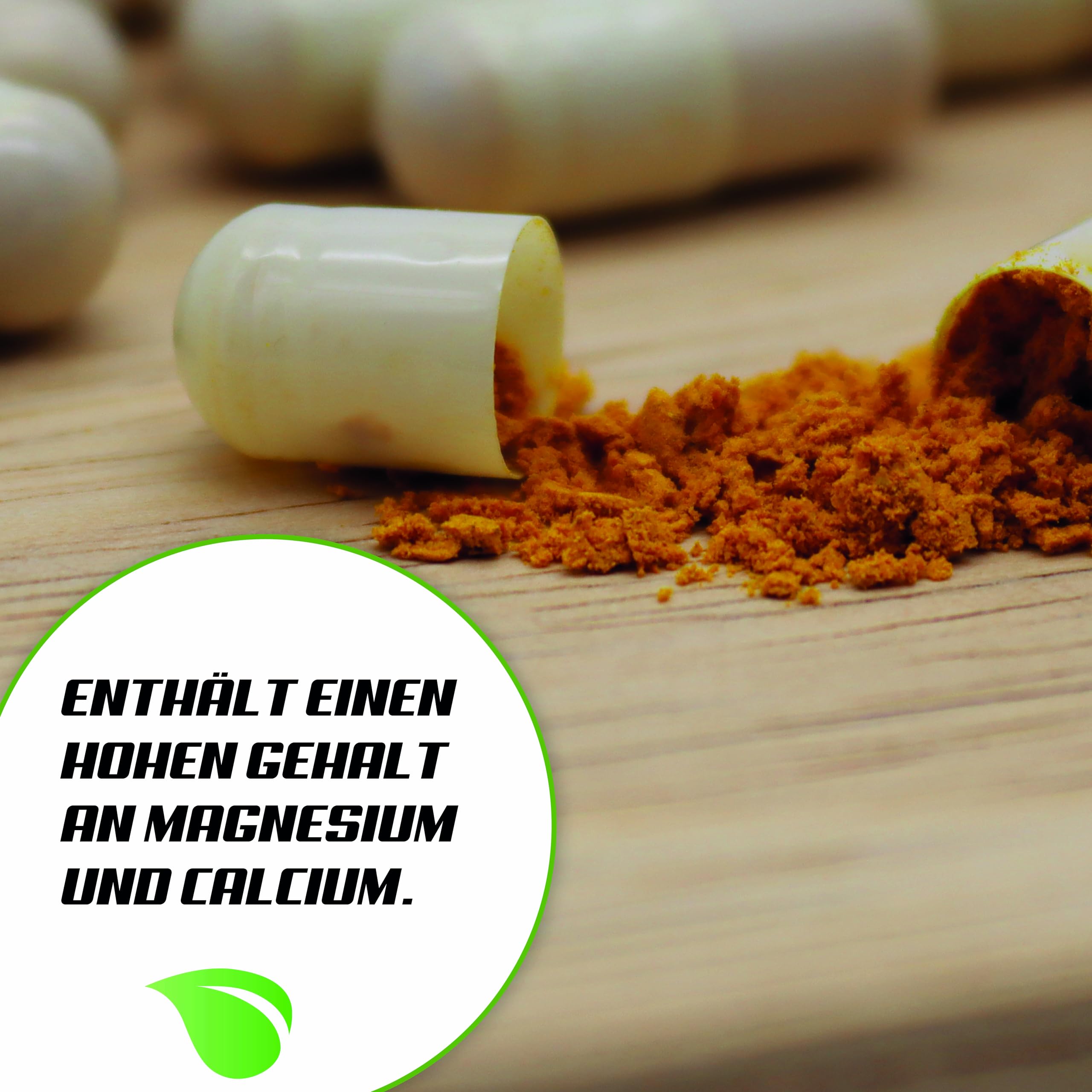 Kelp Extrakt 500 mg + 150 µg Jod Tabletten Komplex Hochdosiert Nur EINE Tablette pro Tag Premium Seealgen Algen Braunalgen Pulver vegan Multivitamin C B B12 - eine Packung