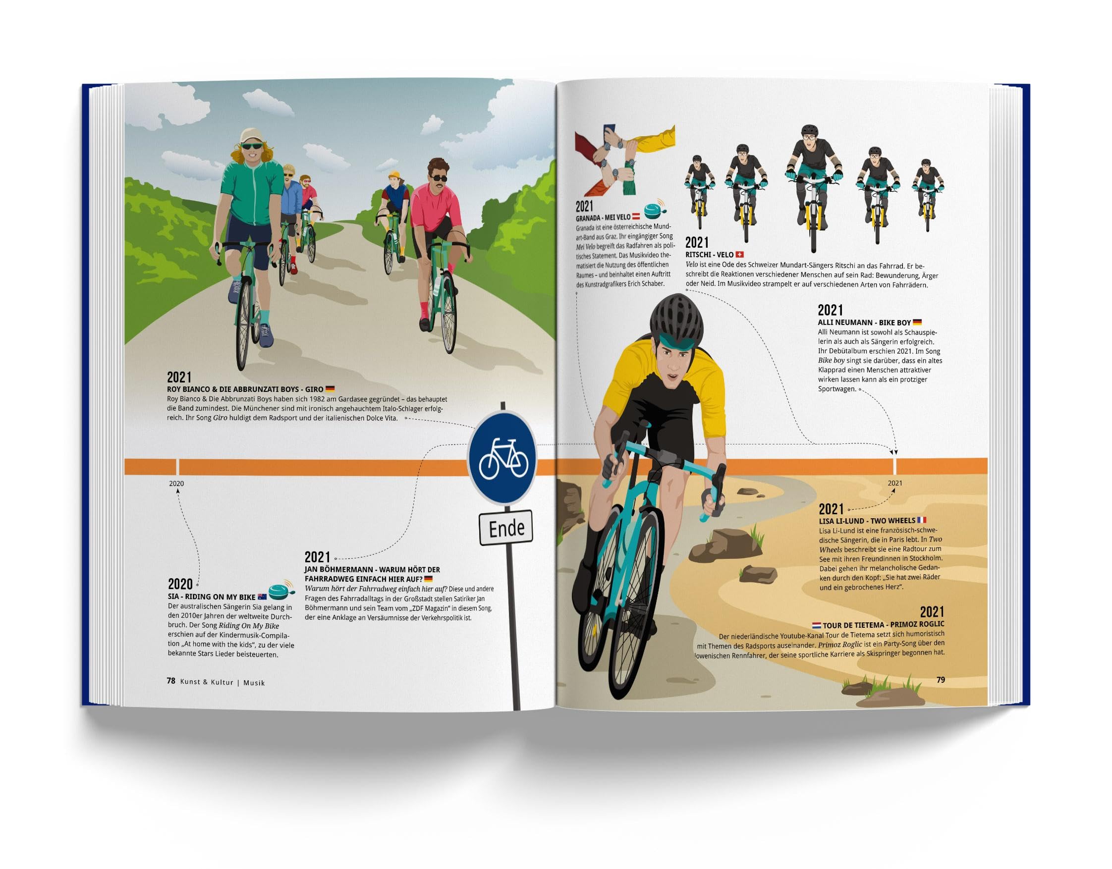 Das Fahrradbuch: Zahlen, Fakten und Geschichten in über 1000 Infografiken, Karten und Illustrationen (Marmota Maps)