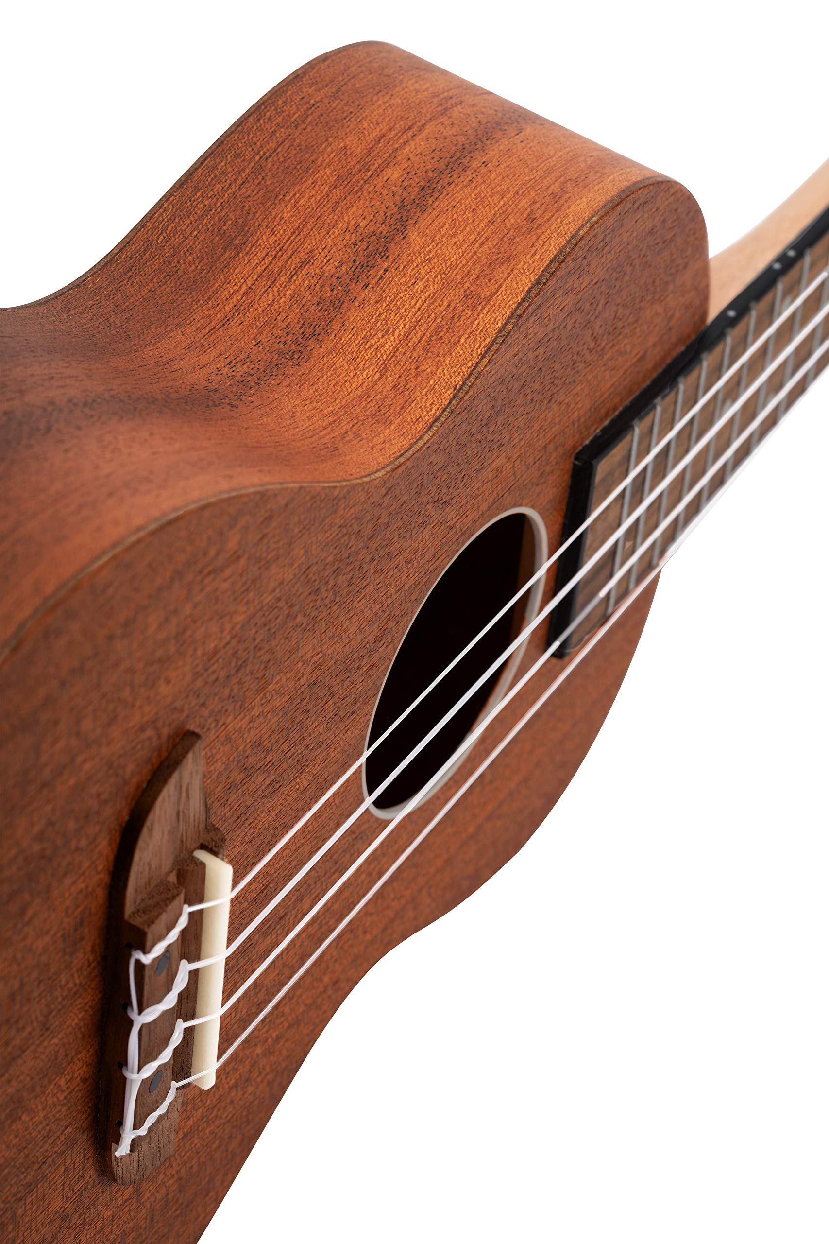 Ortega Guitars Ukulélé Concert Acoustique – Série Timber – Housse Incluse – Sapele, Naturel (RFU11S)