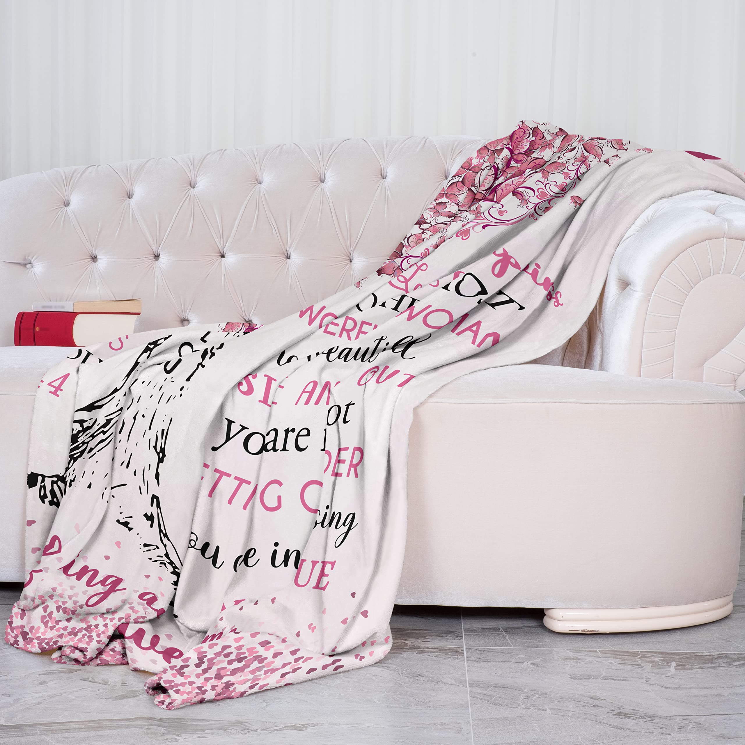 Flauschige Geburtstagsdecke Zum 70. – Persönliches Geschenk Für Frauen Und Männer, 152x127 Cm