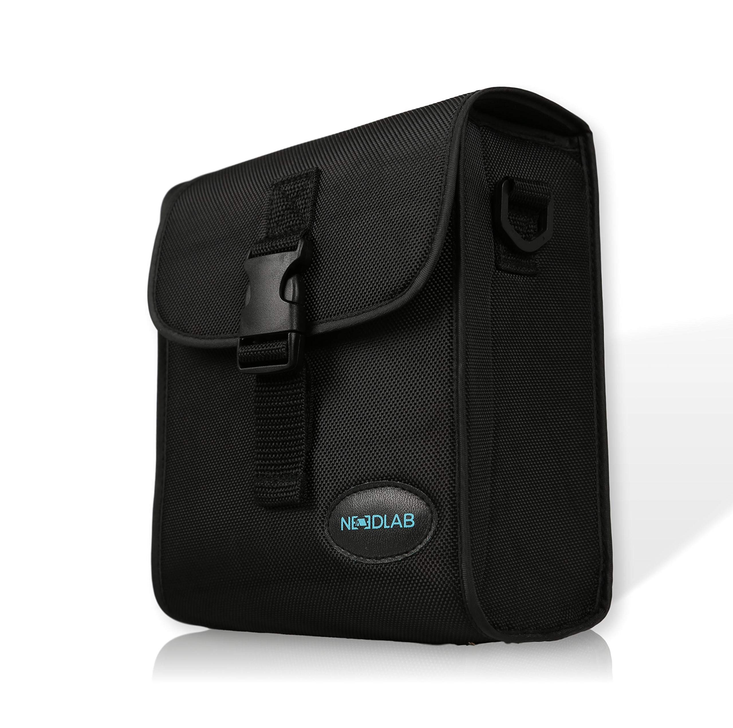 Need Lab True Fit Universal 50mm Roof Prism Binocular Case | Stylish & Convenient Case Comes with Durable Carry Binocular Harness Strap & Pocket for Field Guides | Binoculars Case Protection
