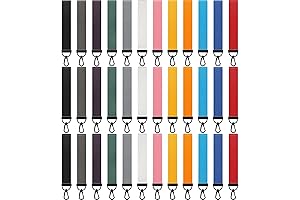 Shappy Keychain Wristlet for Women and Girls: 12 Colorful Bulk Pack