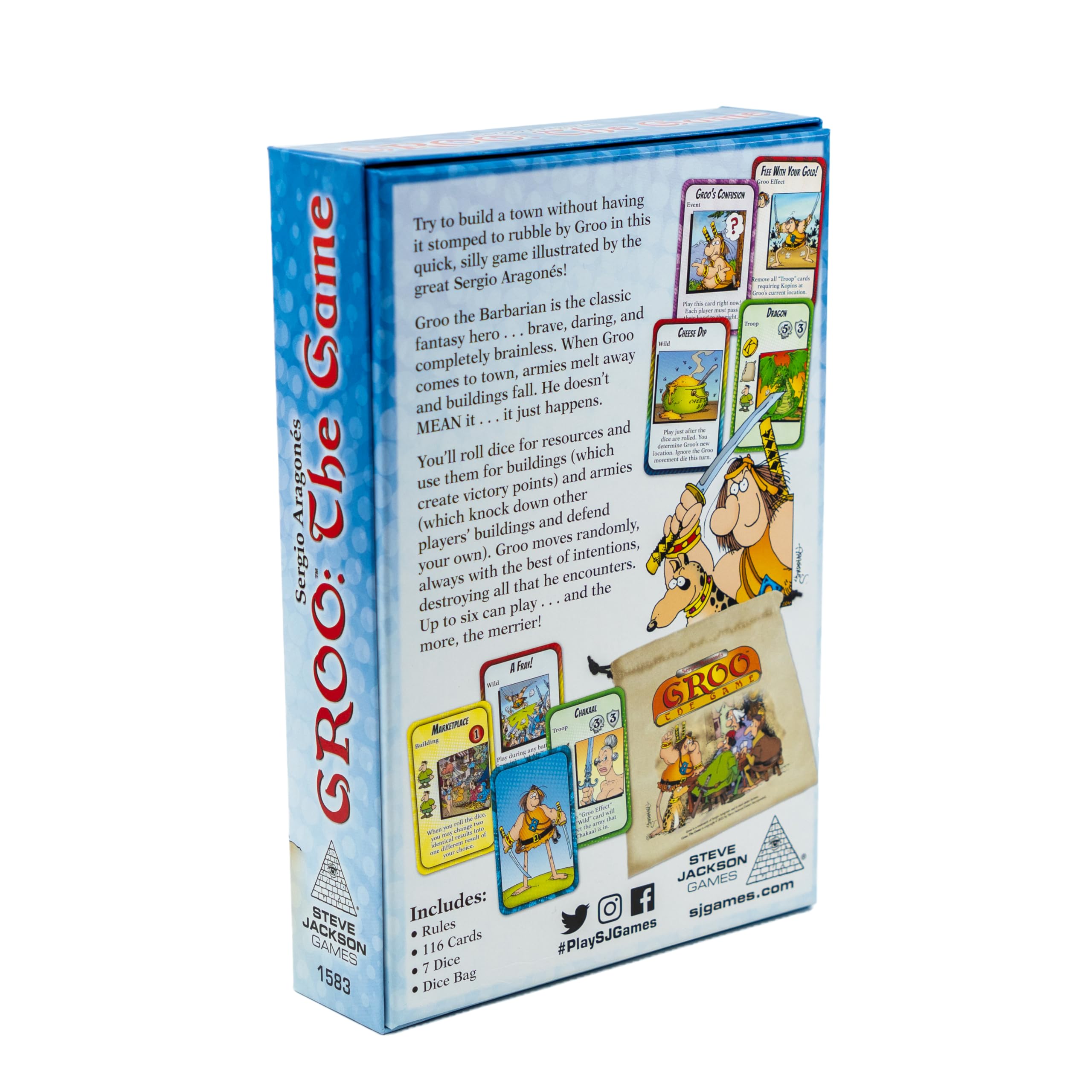 Steve Jackson Games Groo The Game: Strategy Board Game For 2-6 Players, Ages 14 , Board Games - Canada