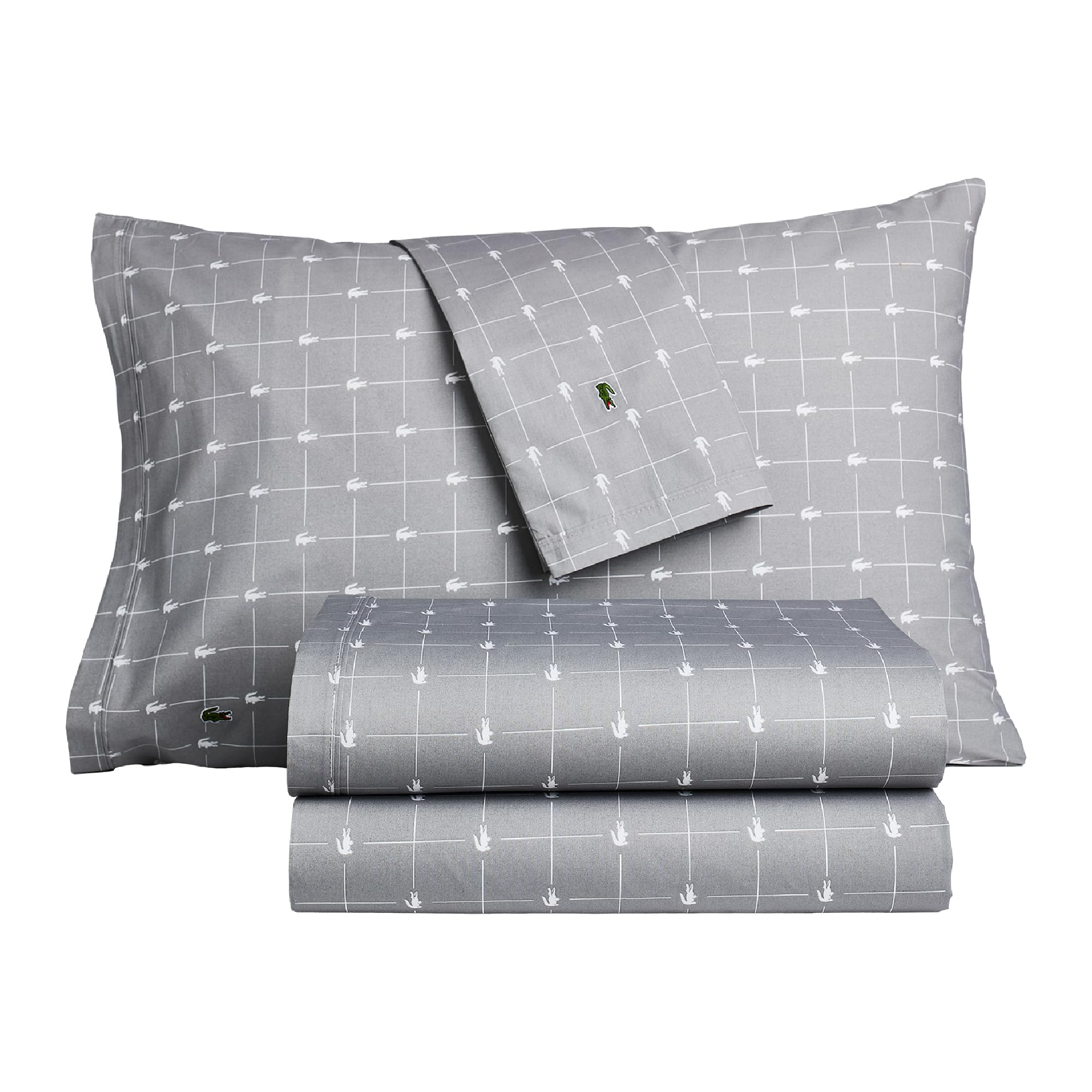 Lacoste Sheet Set, Slice Sleet, Twin