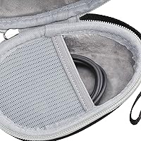 Vista 3 de Aproca Funda compatible con Logitech Lift Vertical / MX Vertical Wireless Mouse, bolsa de almacenamiento portátil para accesorios, color negro