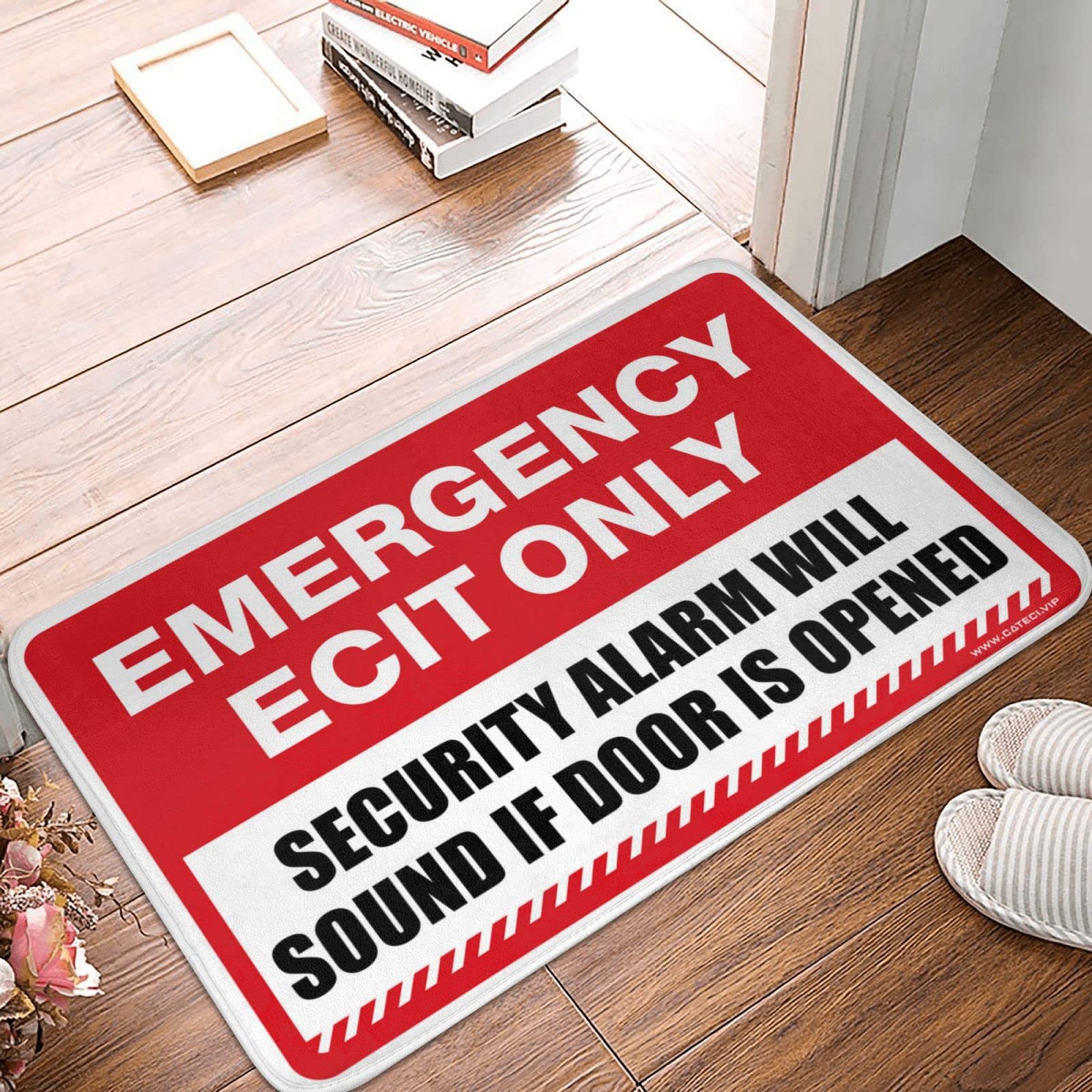 Alarme de sécurité sonore paillasson COTECI tapis bienvenue entrée