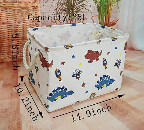 Miniatura 2 de VAIVUSTO Caja de juguetes Rec para niños cesta de almacenamiento plegable para el hogar dormitorio cocina mascotas oficina armario estante