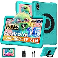Tablet 10 Pollici Android 15 con 30GB RAM+TF 2TB,Octa-Core 2.0 Ghz