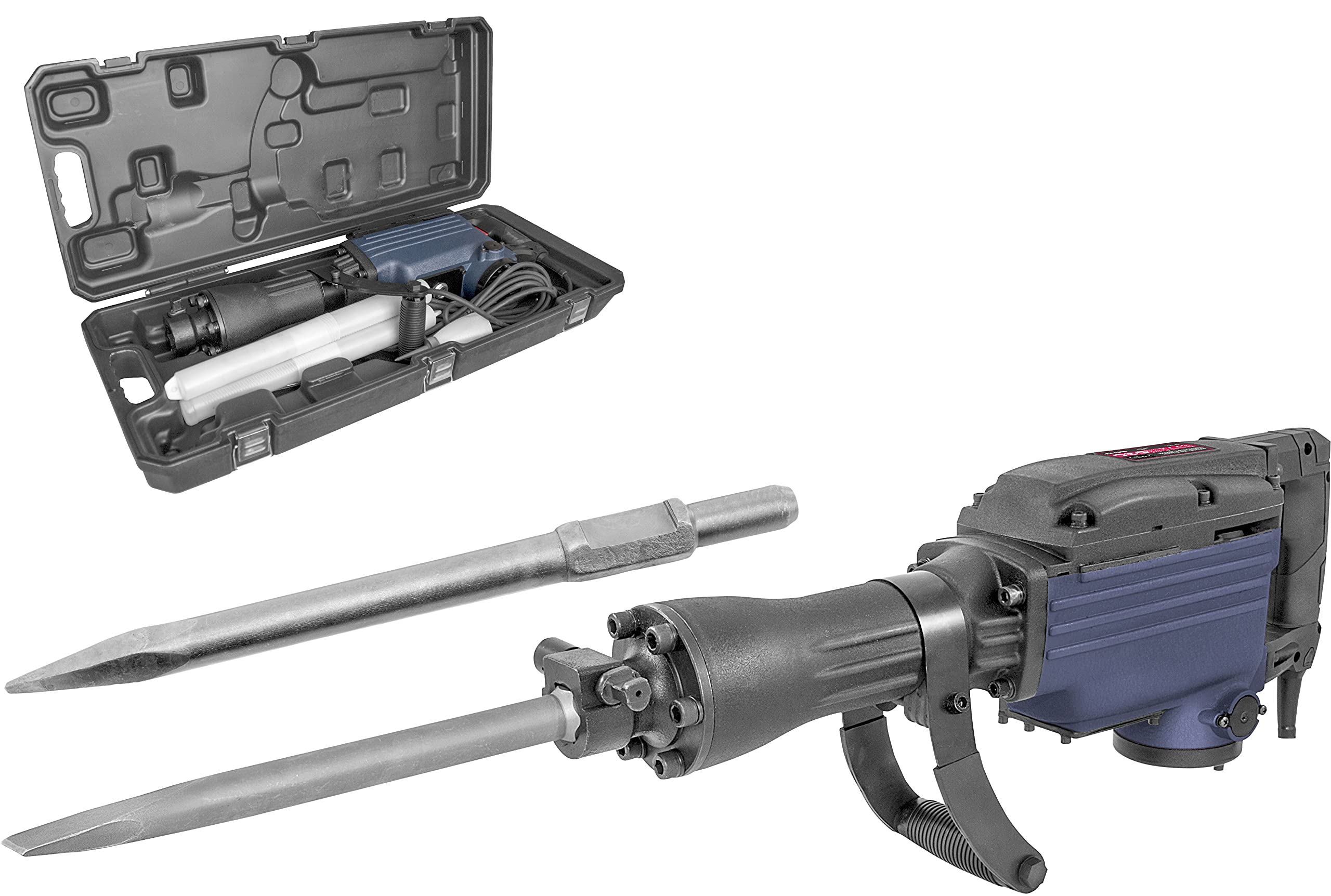 Güde MH 1600, burineur électrique, 1600 W, 50 J, mallette à roulettes