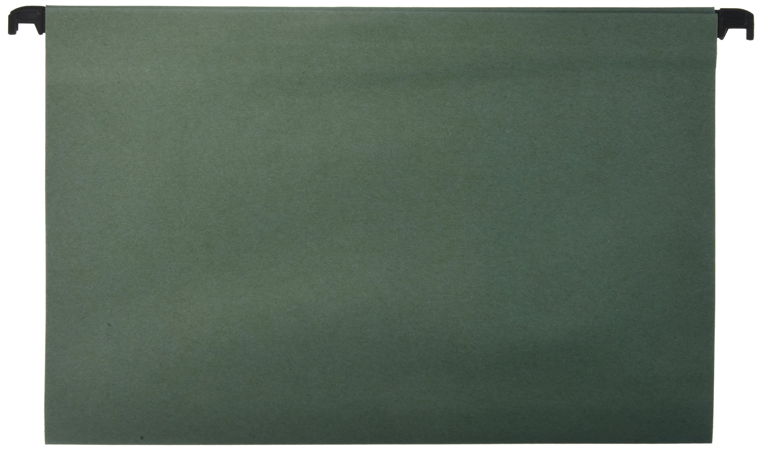 CathedralSuspension files foolscap, Green , Pack of 10