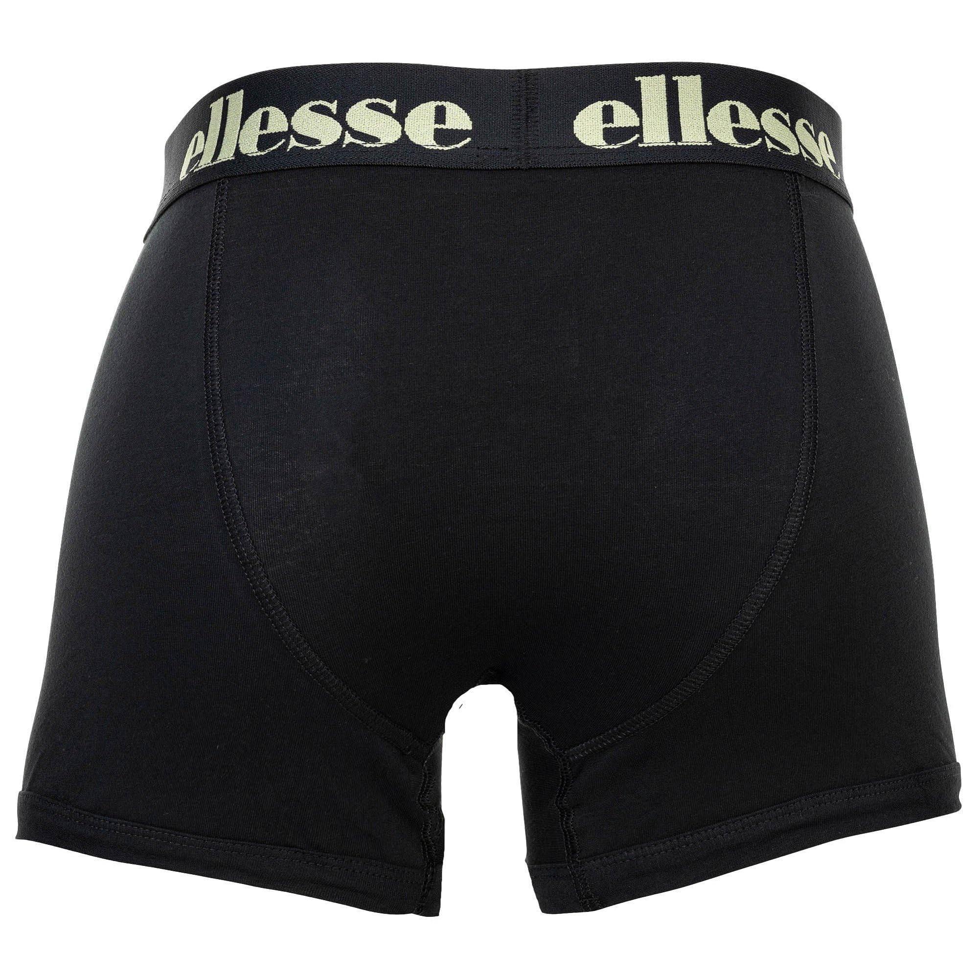 Ellesse Herren Boxer Shorts, 7er Pack - Yema Boxershorts, Logobund, Ohne Eingriff, Cotton Stretch