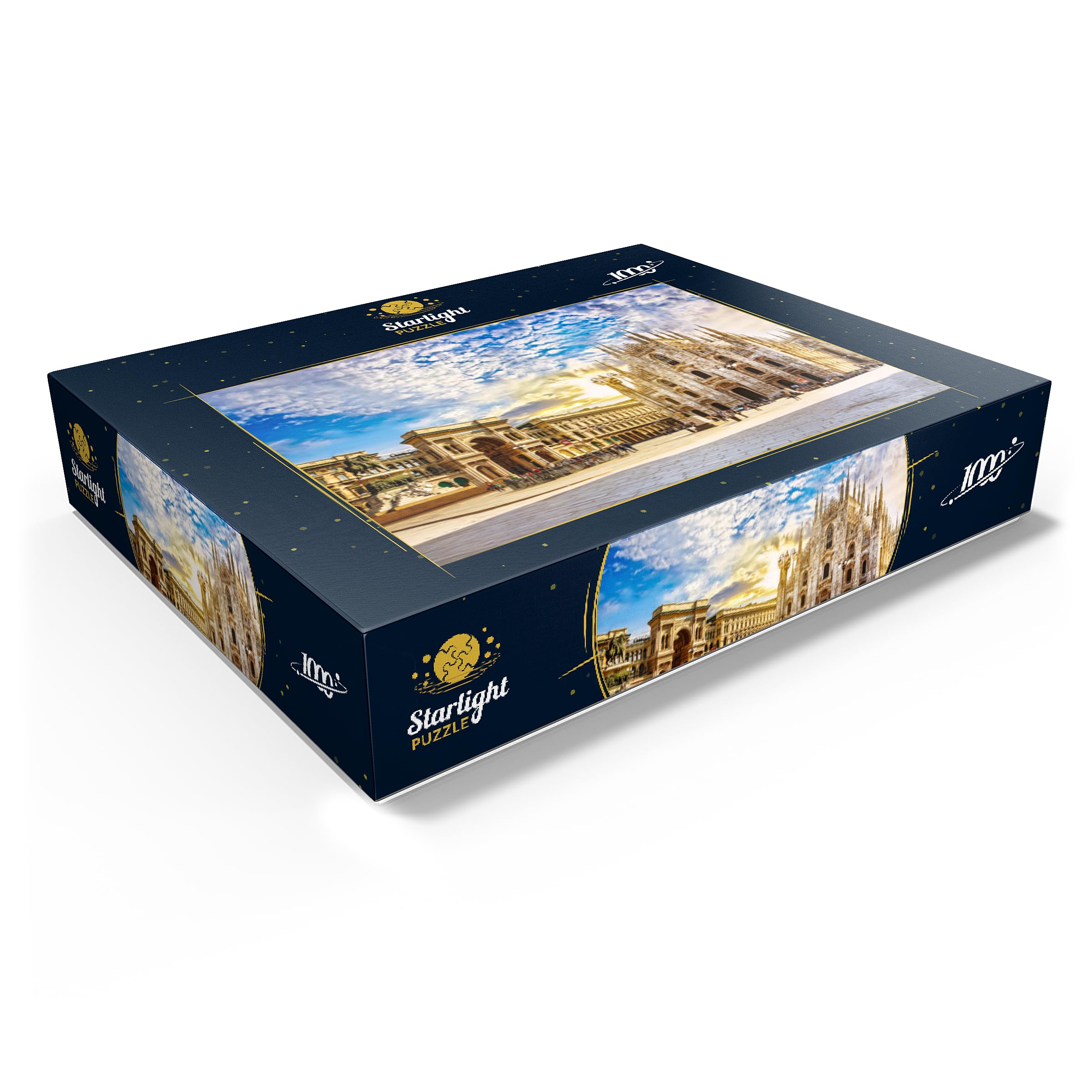 Puzzle da 1000 pezzi per adulti Duomo di Milano e Galleria Vittorio Emanuele, Milano, Italia