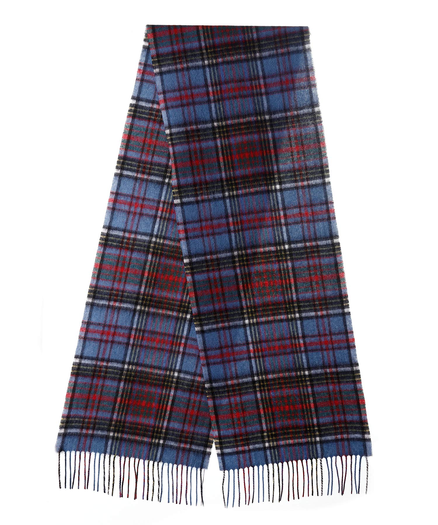 Edinburgh Cashmere Soft Lambswool Large (Anderson) Plaid Exquisite Scarf-30cmx175cm