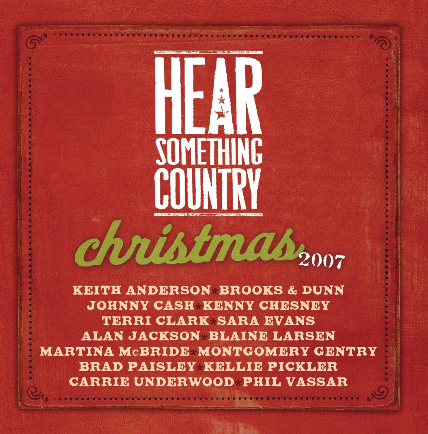 Hear Something Country Christmas [Audio CD] Various Artists