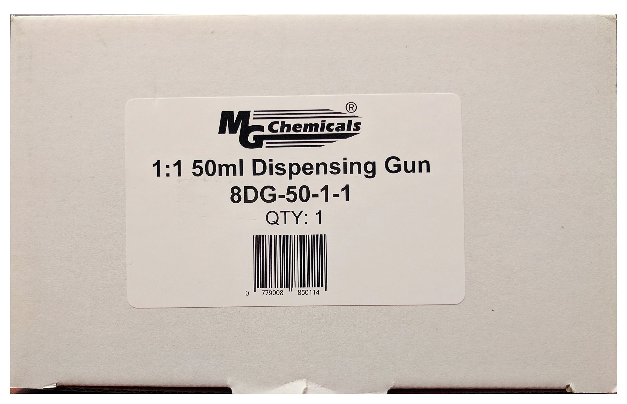 MG Chemicals Dispensing Gun for 50 mL 1:1 epoxy Cartridge 8DG-50-1-1 - Image 3