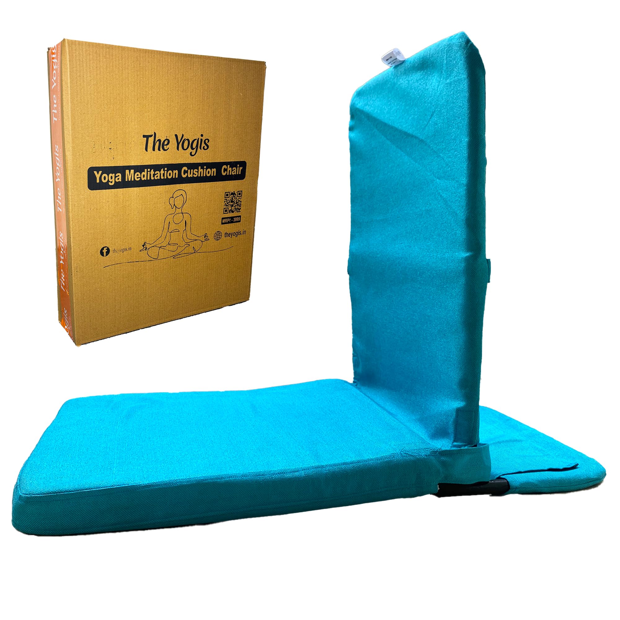 The Yogis Meditation Seat Cushion - Foldable Portable Large Size Light Weight Meditation Chair Floor Seating Chair for Gaming, Back Support, Reading, Yoga, Meditation, School (B0CGVTP7DT) Amazon Price History, Amazon Price Tracker