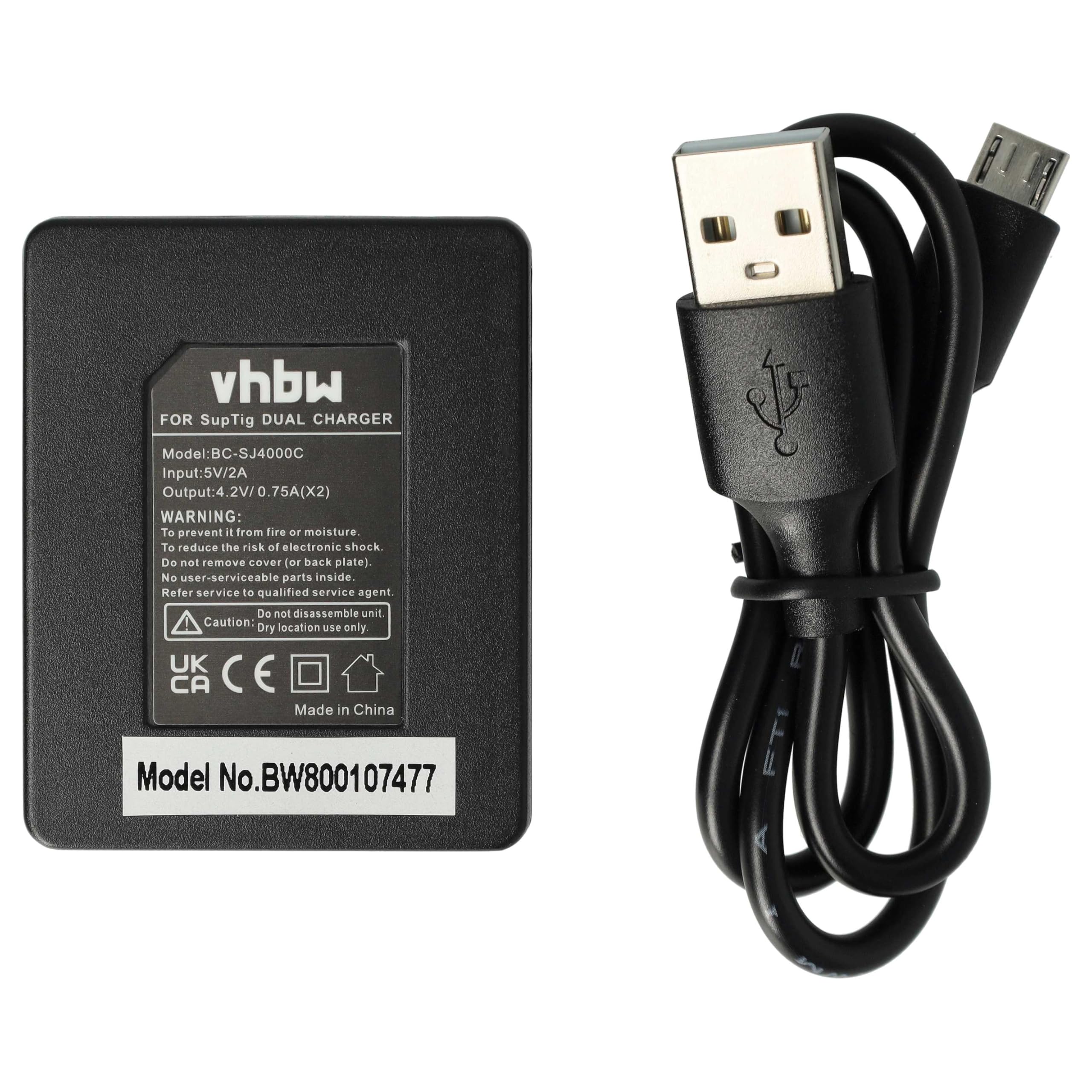 Caricatore USB Vhbw Per Fujifilm Instax 90 Mini Neo Classic - Stazione Di Ricarica Con Spia LED | Alimentazione 5V/0.5A