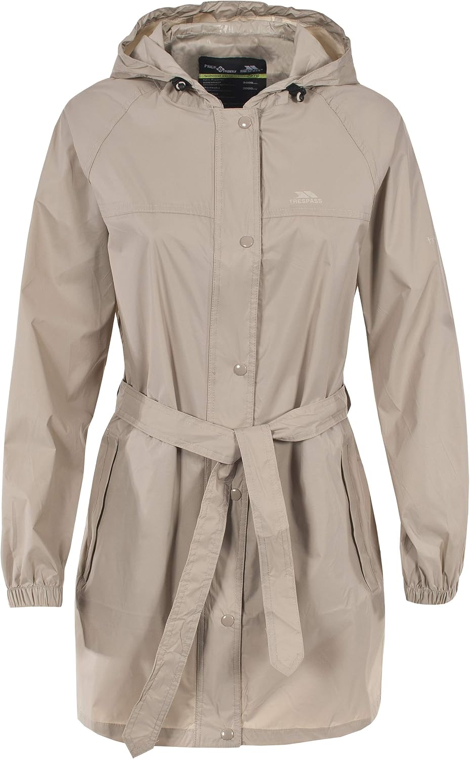 Trespass Women's Compac Mac Waterproof 