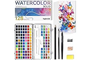 Watercolors for Beginners and Pros: Pelikan Watercolor Paint Set for Artists with...