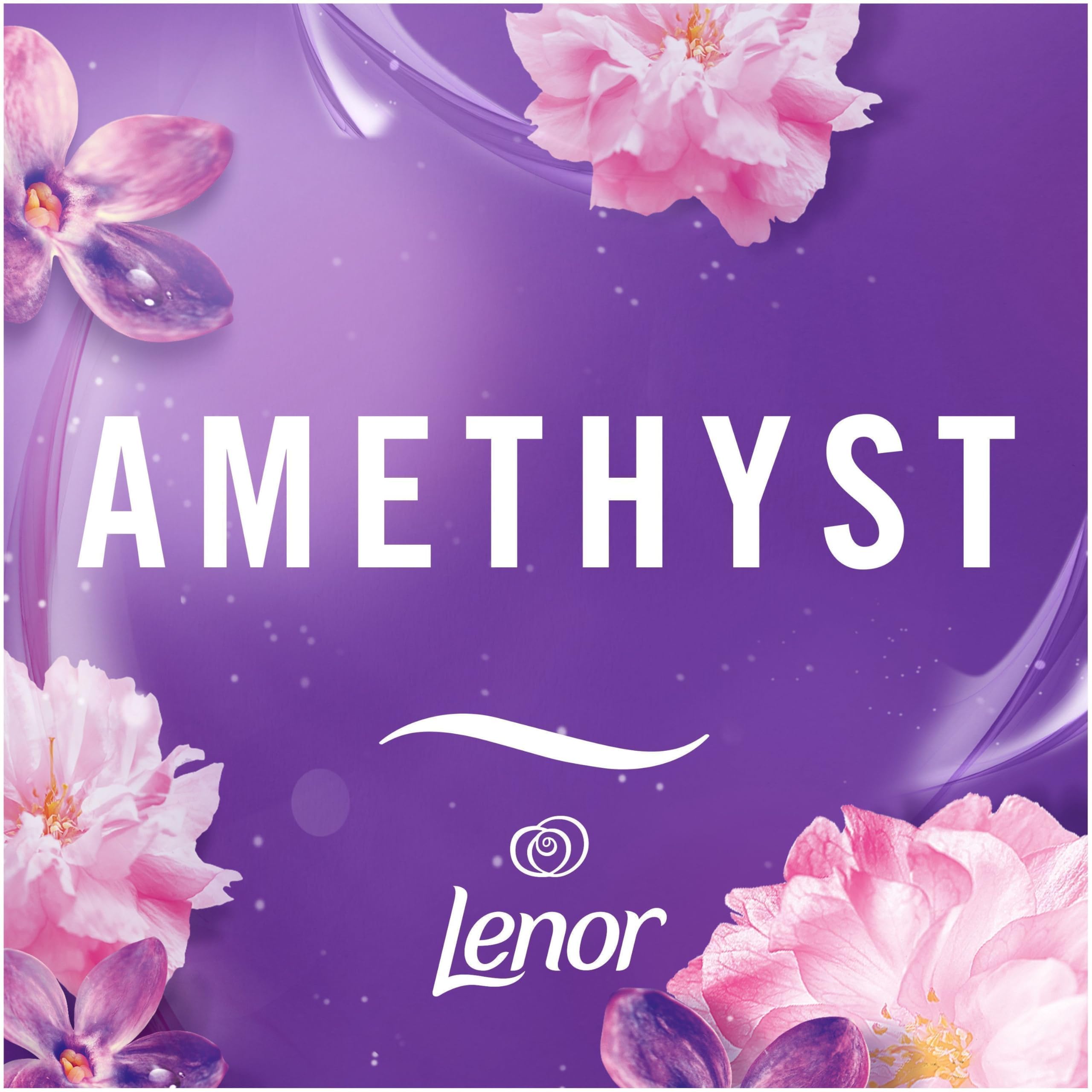 Febreze Textilerfrischerspray 8x500 ml Lenor Amethyst Blütentraum Mit FrischeLuft-Technologie Bekämpft Selbst In Textilien Festsitzende Gerüche Und Hinterlässt Einen Frischeduft