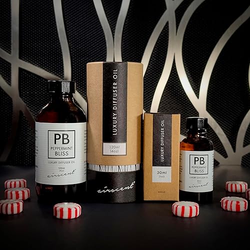 Miniatura 6 de Peppermint Bliss - Mezcla de aceites esenciales para difusores de aceite aromático, botella de 1.0 fl oz, aroma vigorizante de bastón de caramelo