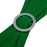 Vista 47 de MDS - Paquete de 50 bandas elásticas de elastano para silla, lazos elásticos para sillas con hebilla deslizante, ajuste universal para bodas, Acción