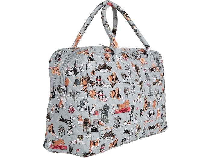 vera bradley iconic weekender travel bag microfiber