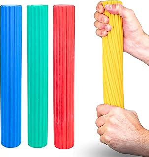 FAIR MOVE - Varilla flexible para ejercicios de entrenamiento para manos y dedos, barra de entrenamiento para fisioterapia, mejora de la fuerza de agarre y fortalecimiento del antebrazo