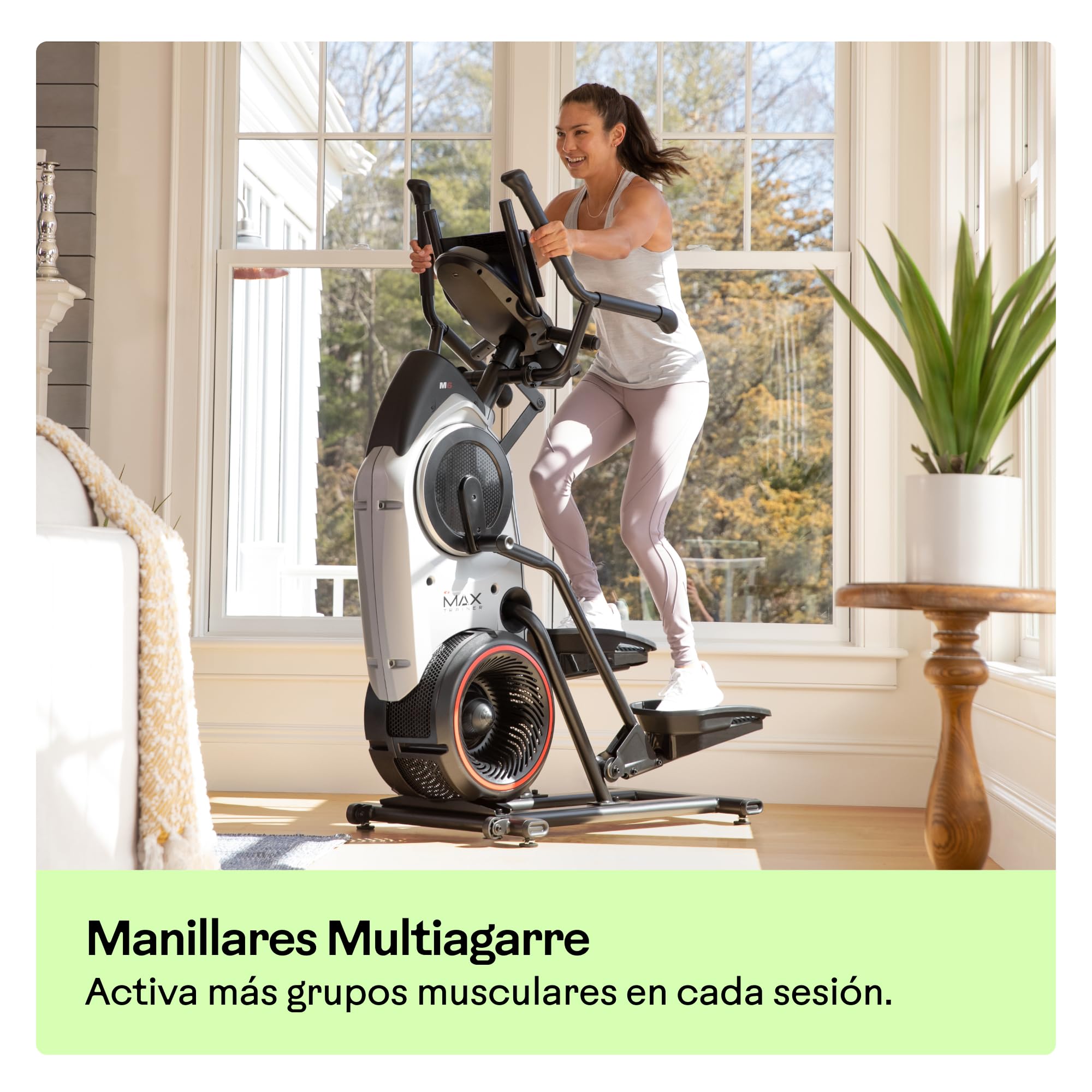 Serie Bowflex MAX Trainer – Entrenadores HIIT Compactos y Silenciosos para Entrenamientos de Cuerpo Completo en Casa (Modelos M3 / M6i / Sei)