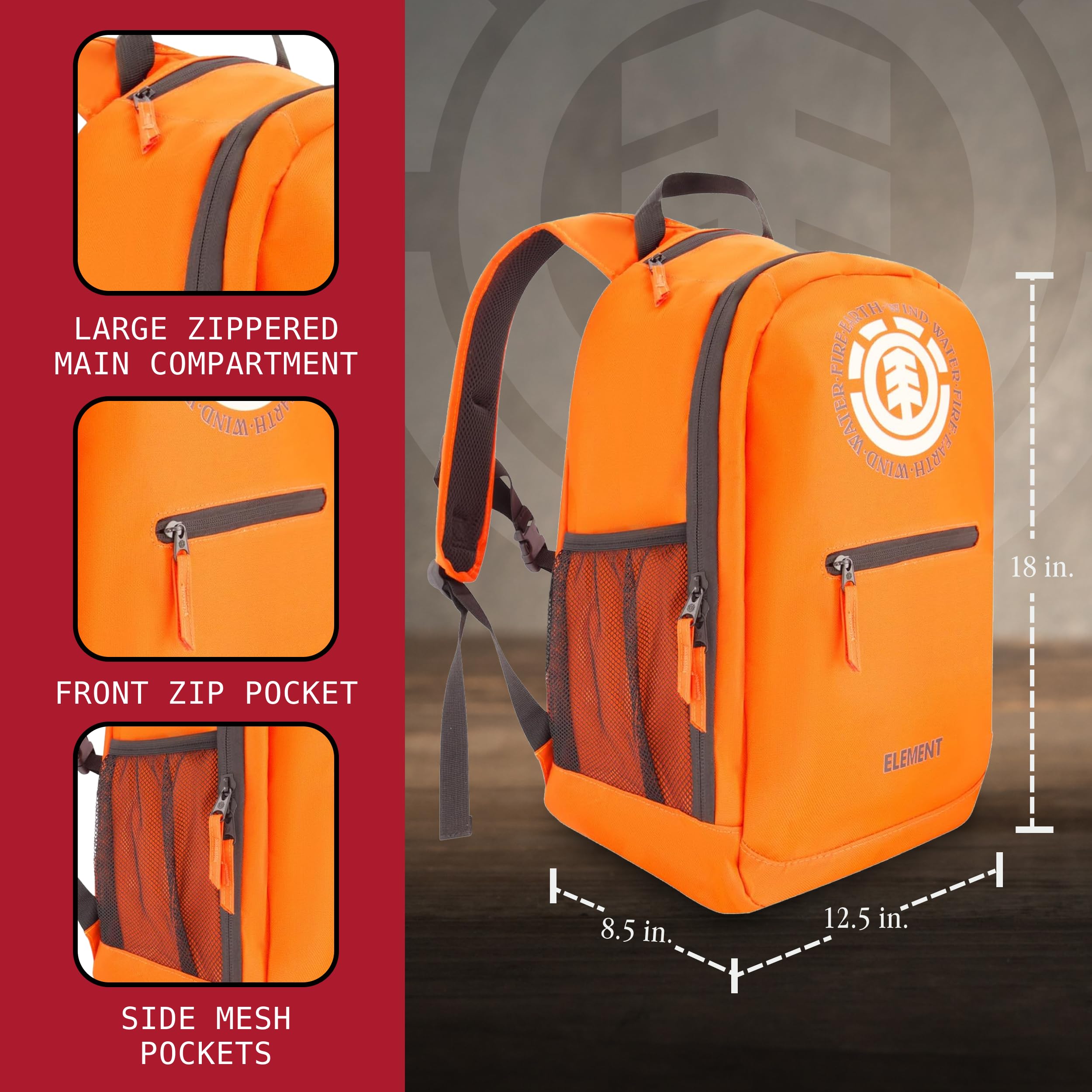 Element Zaino Unisex-Adulto