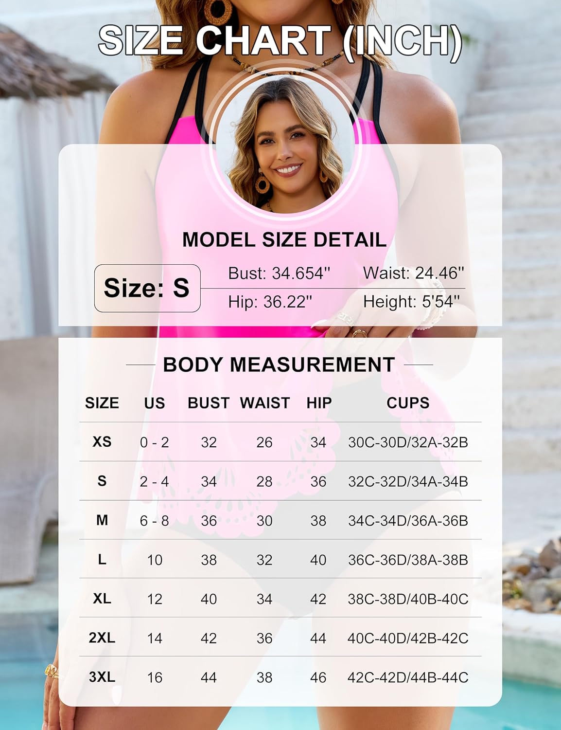 Blooming Jelly Tummy Control Tankini Swimsuits for Women Two Piece Bathing Suit Modest Cut Out Beach Swim Suit 2025 - Image 6