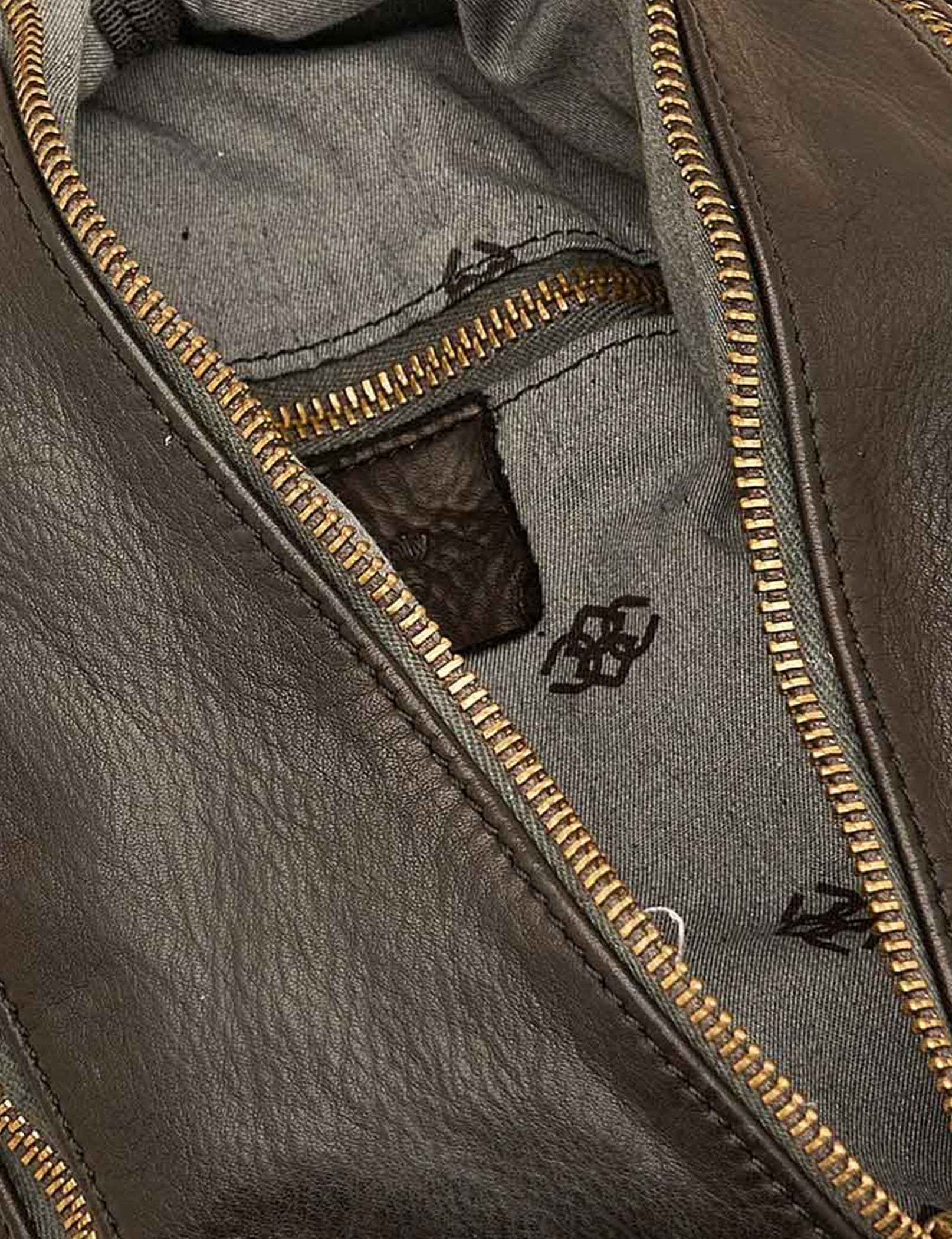 BARONE borsello uomo tracolla in pelle, marsupio uomo monospalla Made in italy borsello da uomo in vera pelle
