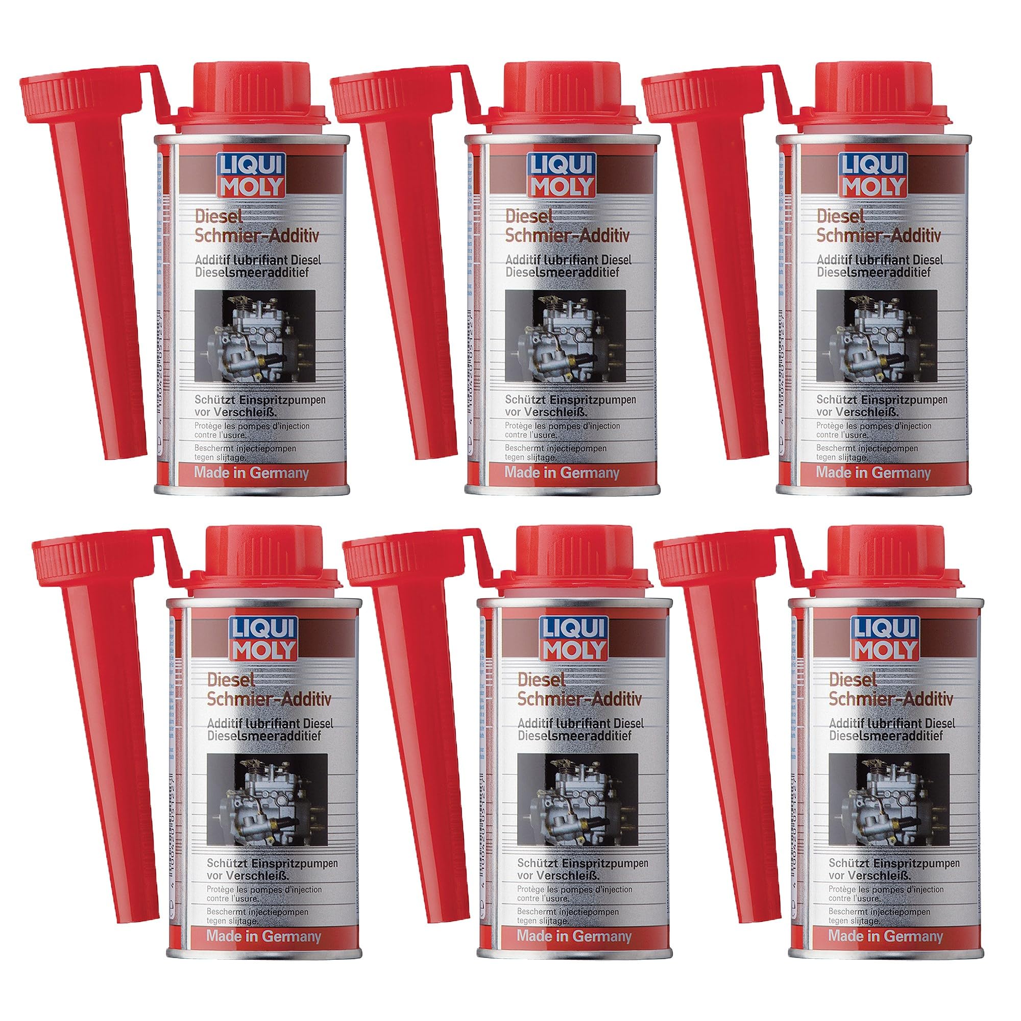 LIQUI MOLY 6x 150ml Aditivo Lubricante para Diésel