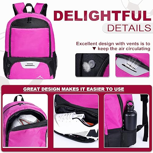 Miniatura 4 de Himal Outdoors Soccer Bag-Backpack for Soccer,Backpack for Football & Volleyball & Handball,Sports Bag with Separate Cleat and Ball Holder