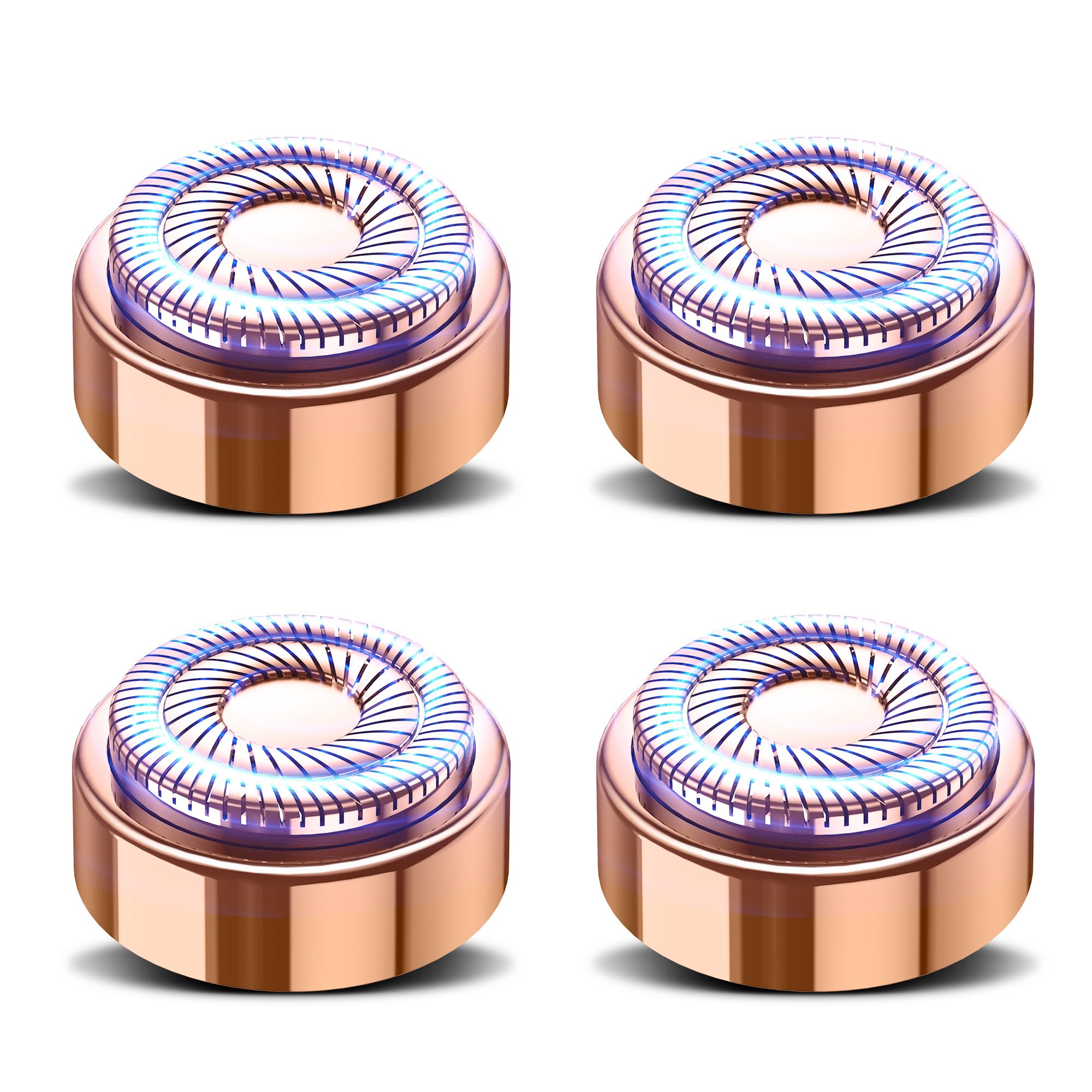 Flawless Replacement Heads Gen 2 - Replacement Heads for Flawless Facial Hair Remover - Replacement Blades for Flawless Hair Removal 4 Counts