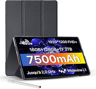 UMIDIGI A13 Tab Android Tablet 10.5 Inches, Dual SIM 4G LTE, 16GB+128GB (TF 2TB), 1920×1200 FHD Display, 2.0 GHz Processo…