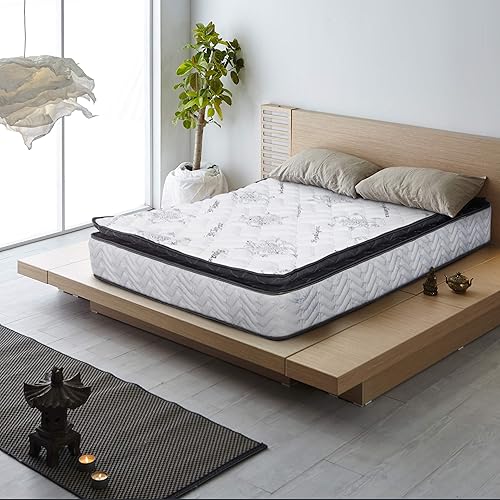 Spectra Elementos ortopédicos del colchón colchón de la parte superior de la almohada del filo del cuchillo firme de 11 pulgadas