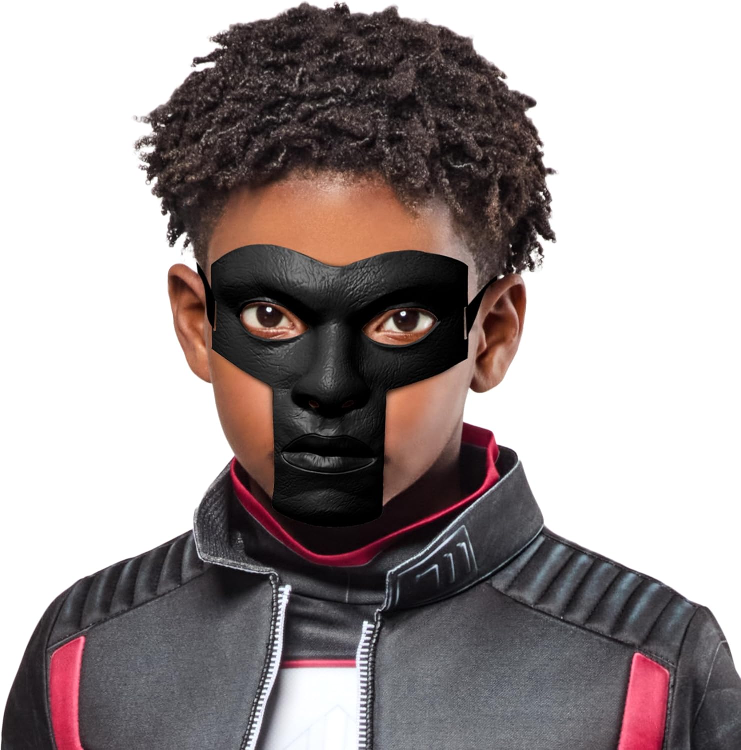 Rubies Mr. Terrific Deluxe Kids Boys Costume Jumpsuit with Attached Faux Jacket and Mask