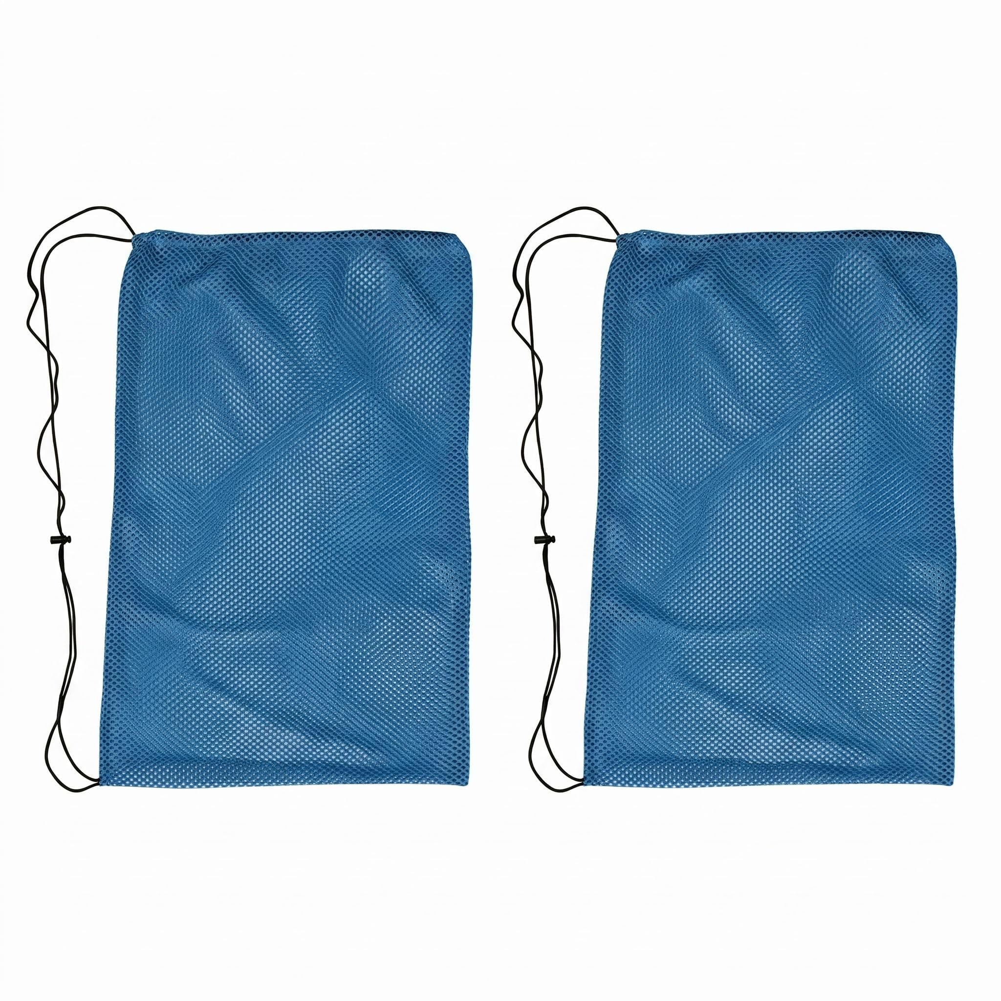 Toyhood 2Pcs Large Drawstring Mesh Swimming Bag, 73cm Sports Storage Backpack, Mesh Beach Gym Bag, for Swimming, Snorkeling Gear, Sport Equipment